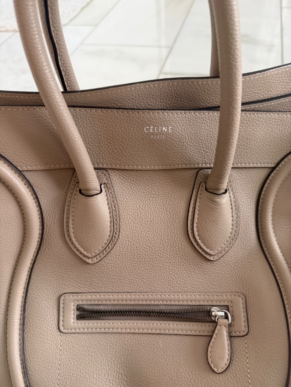 Celine Mini Luggage Tote - Picture 9 of 12